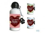 Trinkflasche mit Namen für Kinder